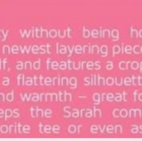 'Sarah' Lace Duster Sweater Dusty Rose Color - Picture 5 of 7